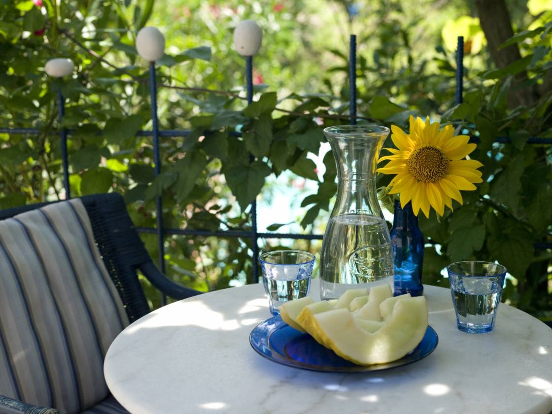 La Pipo: Balkon mit Blick über den Pool