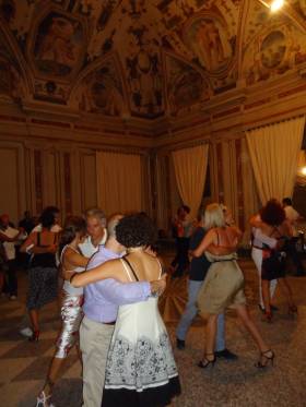 Milonga im Palazzo "Duca della Corgna", Citta della Pieve