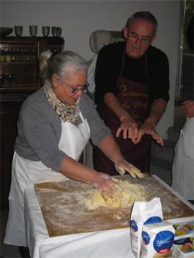 Pasta kneten mit Ornella