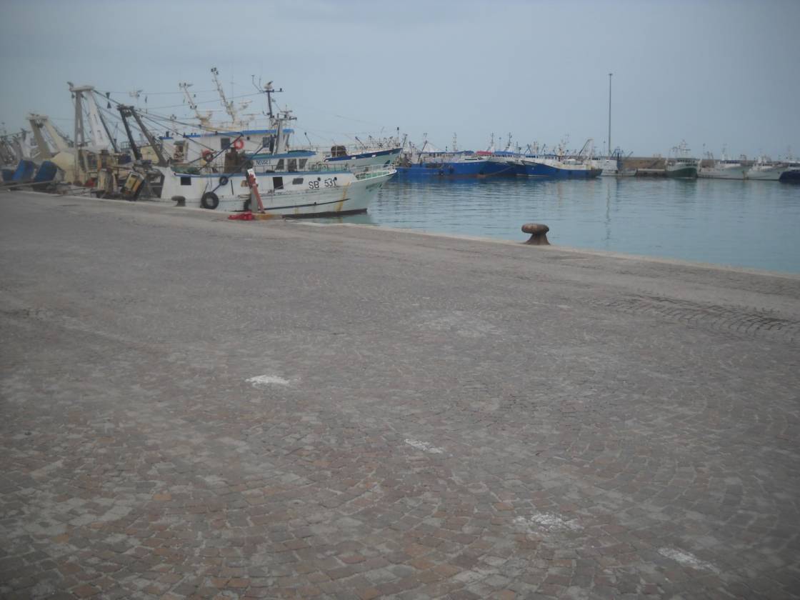 Am Fischereihafen von San Benedetto del Tronto
