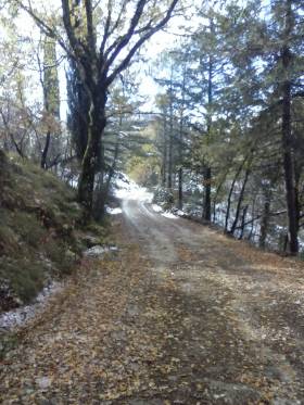 Winterspaziergang bei Città di Castello