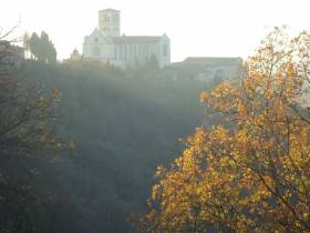 Ein Winternachmittag in Assisi